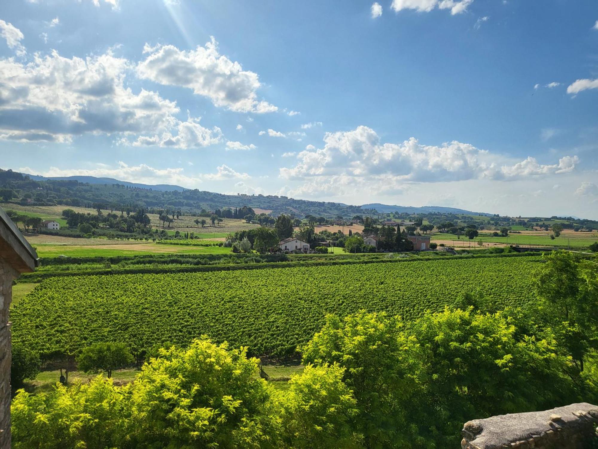 Appartamento Con Camino In Centro Storico Bevagna Luaran gambar